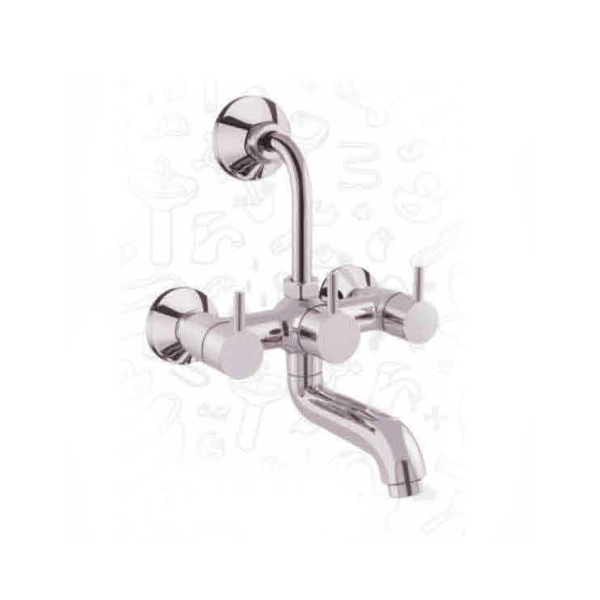 2 In 1 Wall Mixer With L-Bend | Lanss India